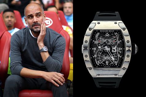 richard mille pep guardiola watch|Pep Guardiola men's watch.